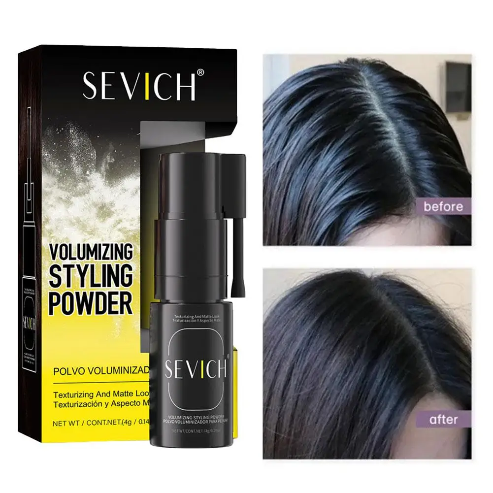 مسحوق تصفيف الشعر رذاذ رقيق النمذجة الطبيعية منعش مسحوق مطفي الشعر تكثيف تصفيف رقيق فعال #2