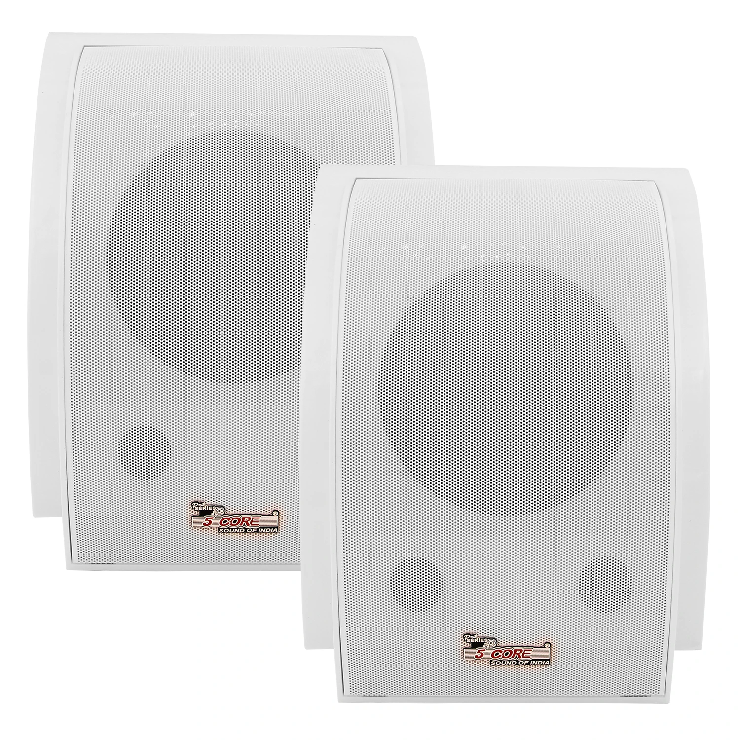 

5 Core Outdoor Speakers Stereo In Wall 100W Peak Passive Home Audio System WS-11 5 2PCS