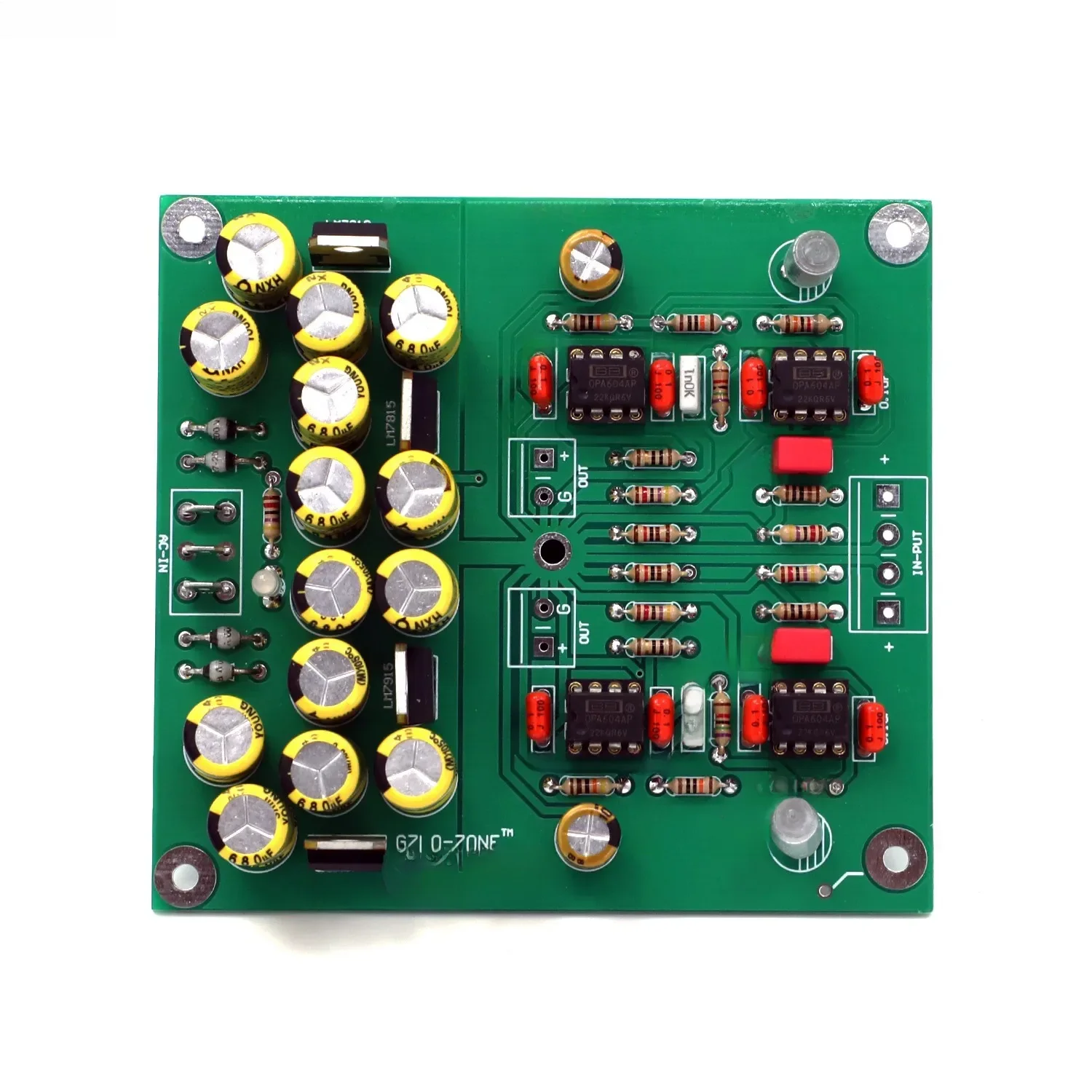 MMCF10 Hifi LP fonograf MM zestaw wzmacniacza/RIAA Phono przedwzmacniacz płyty/przedwzmacniacz gramofonowy PCB — 2