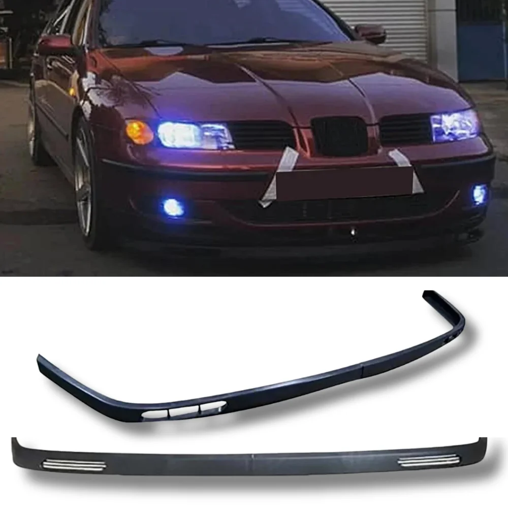 For Seat Toledo 2 Pcs Front Bumper Lip Body Kit Spoiler Splitter Diffuser High Quality ABS Plastic Professional Tuning Parts