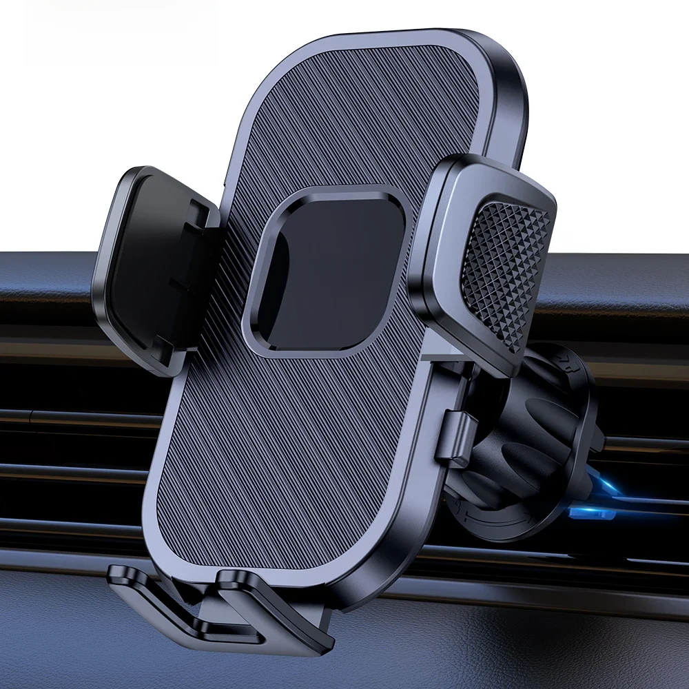 Topk-Air Vent Car Phone Mount, mãos livres celular, braçadeira de automóvel, berço para todos os