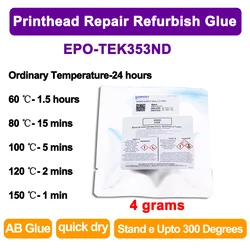 Vezelprintkop Reparatie Opknappen Lijm EPO-TEK 353ND Optic Curing Twee Componenten Sneldrogende AB Lijm Epoxyhars Lijm