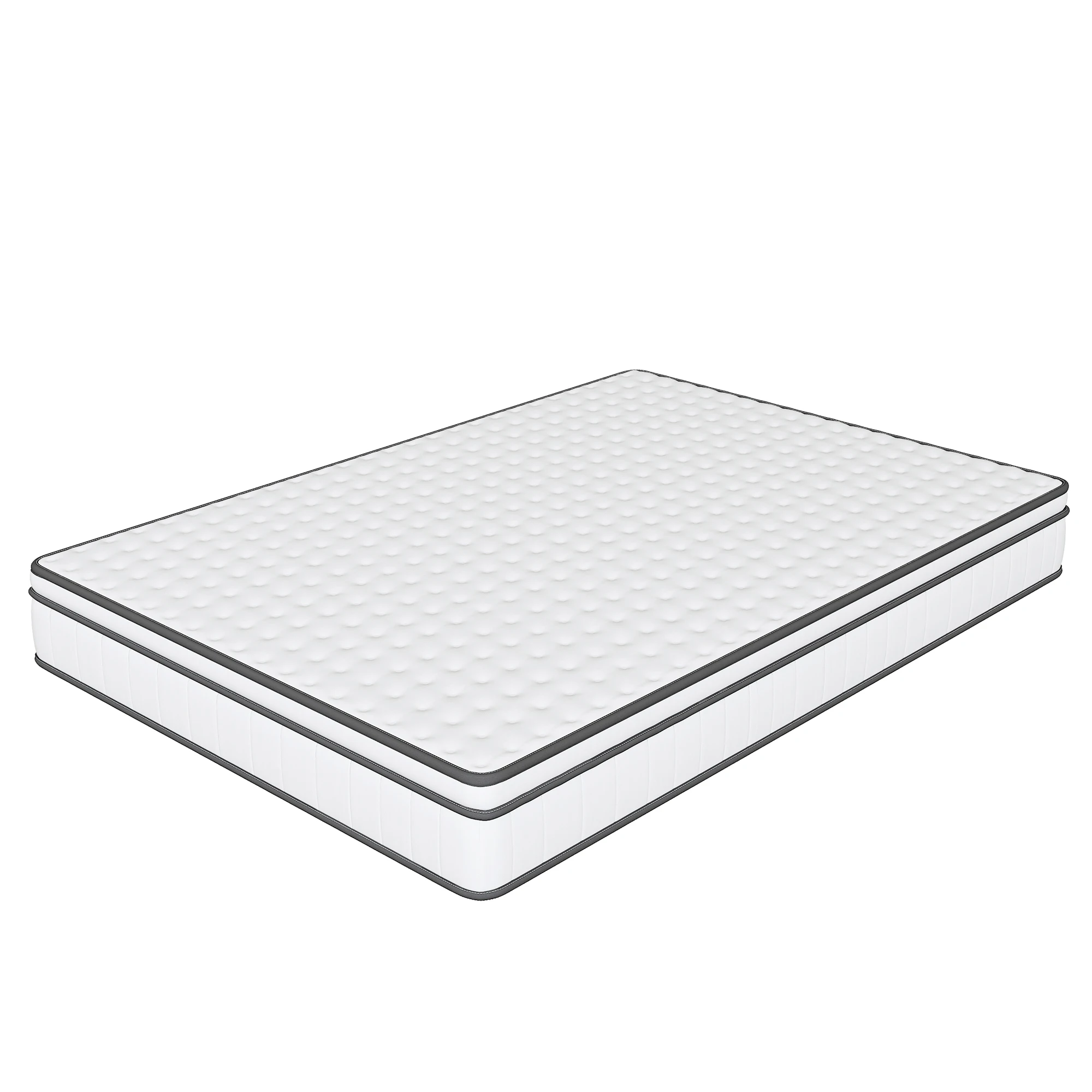 Anajqaqia 90x200x25cm Muelles de bolsillo Mattess, colchón ultrasilencioso con espuma cómoda y tela de superficie suave, transpirable