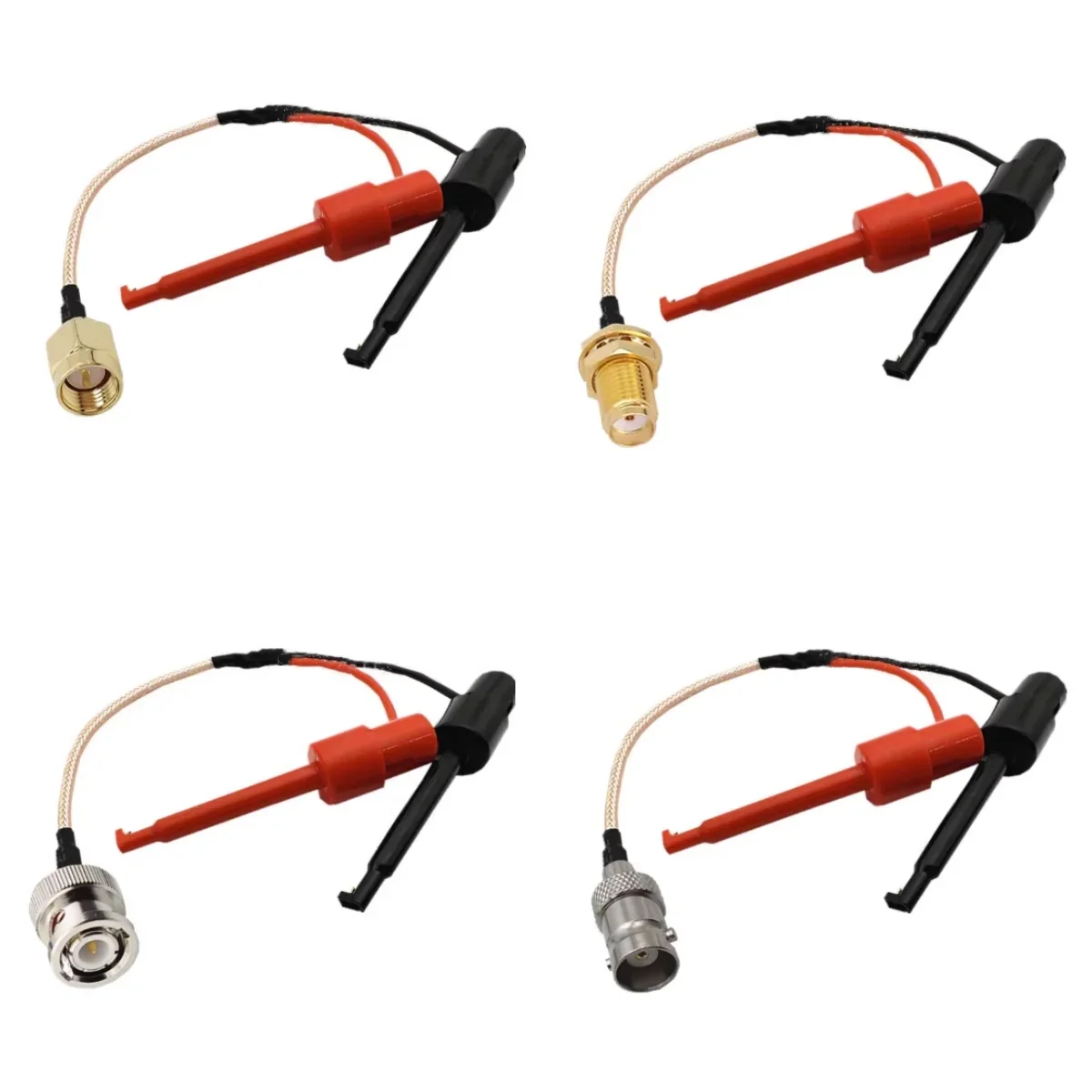 SMA BNC męski żeński do testowego kabla hakowego Test Claw Test Clamp Adapter RG316 Cable — zdjęcie produktu 7