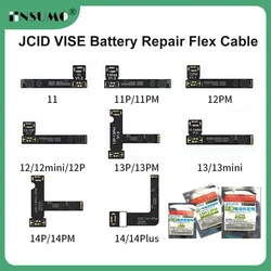 JCID JC Battery Tag-on Flex For iPhone 14 13 12 11 Pro Max Mini Battery Warning Health Repair Battery External Flex Cable