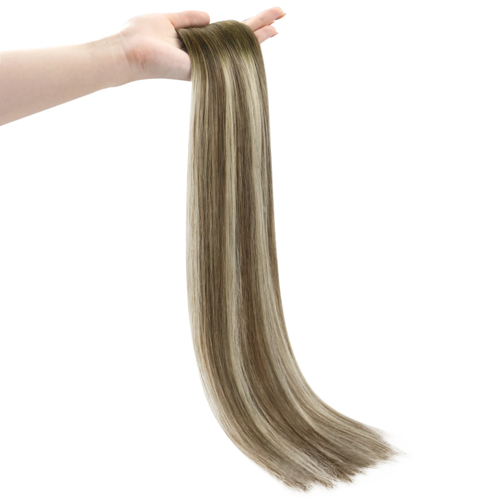 Moresoo Vlinder Inslag Hair Extensions Onzichtbare Pu Gat Inslag Extensions Handgebonden Voeg Volume Dubbelzijdig Genius Inslag Extensions