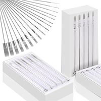 50/20//10/5PCS Sterilized Tattoo Needles 1 3 5 7 9 11 13 14 15RL RS M1 RM Tattoo Needle for Tattoo Permanent Makeup Machine