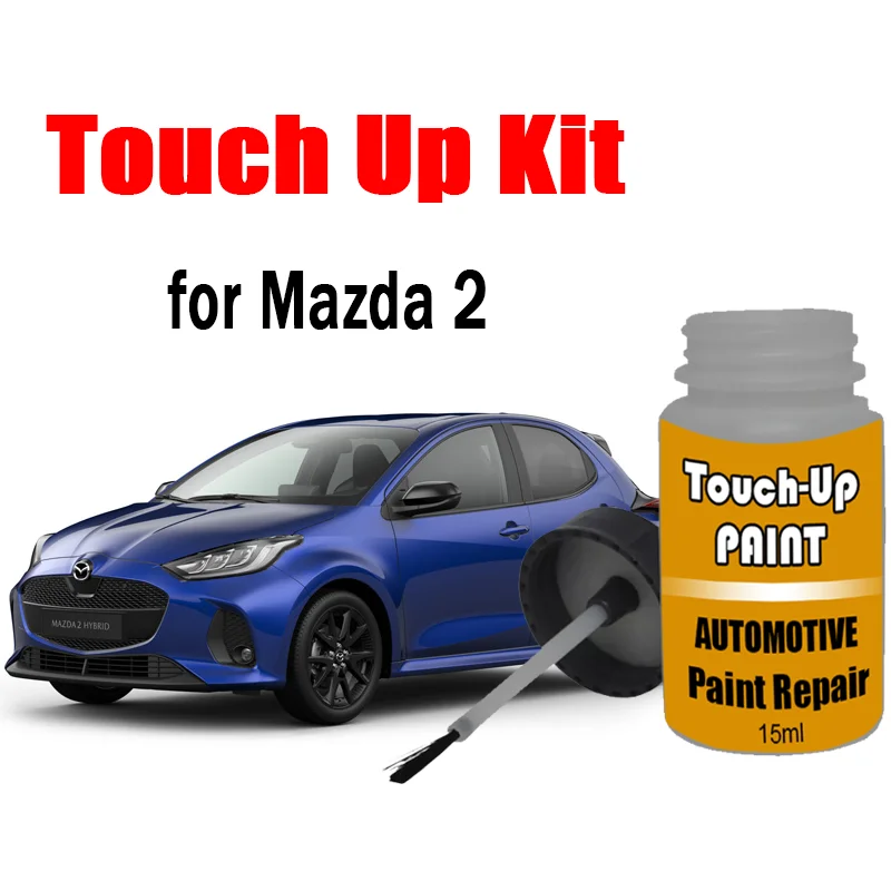 

Car Touch-Up Paint Kit (with brush) for Mazda 2 Paint Scratch Remover Car Paint Care Accessories