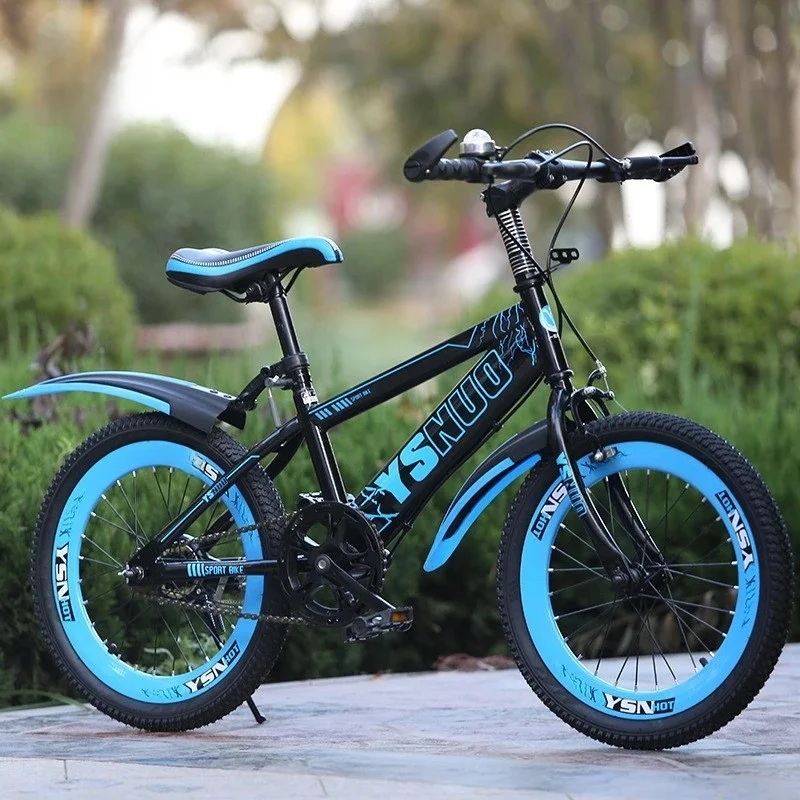 AliExpress OLOME Children's Mountain Bikes Boys And Girls Aged 6-13 Elementary School Students And Teenagers 18 Inch Variable Speed Disc Brakes