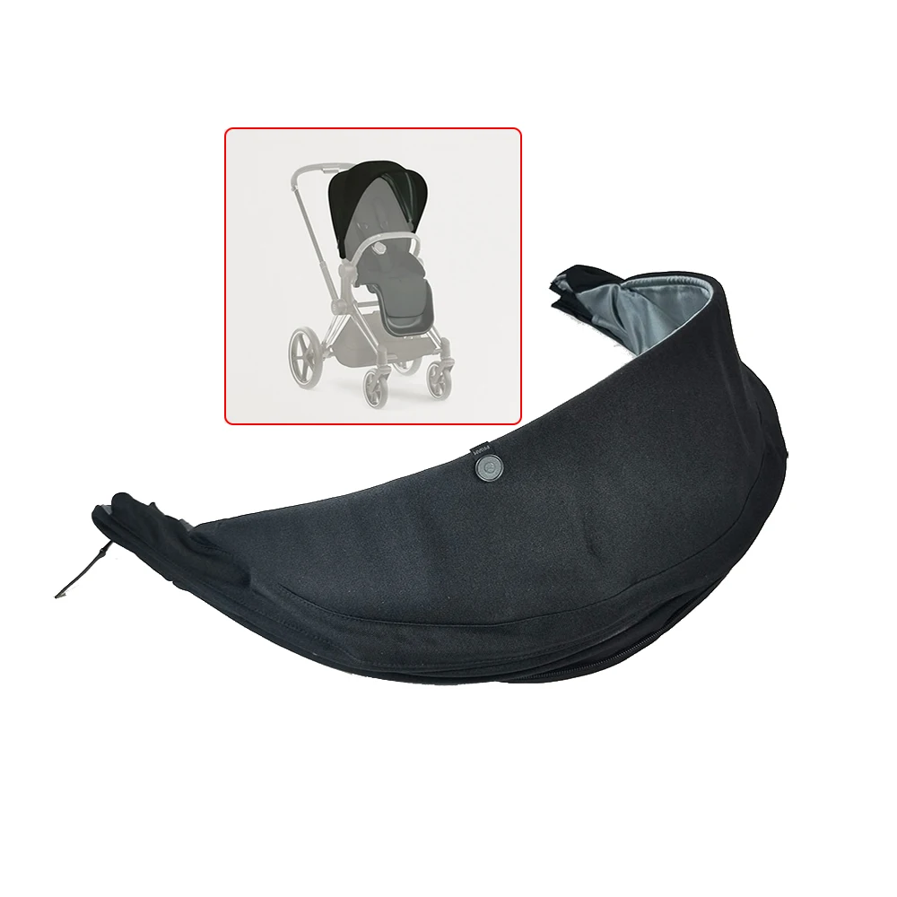 Buggy Sun Canopy For Cybex Priam 4/E-Priam 4 Series Pram Stardust Black Plus Type Direct Replacement Baby Stroller Acessories