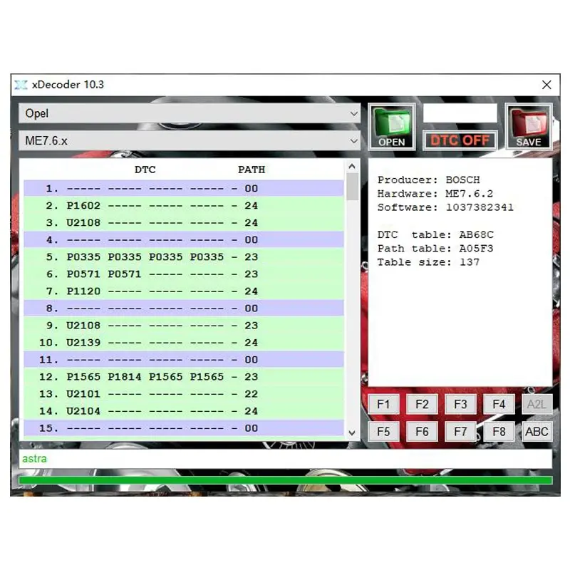 XDecoder 10.3 avec Keygen gratuit DTC Remover, DTC OFF, Supprimer le planificateur logiciel, DTCRemover entièrement activé