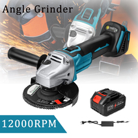 21V 125mm 3 Speed Brushless Angle grinning Tool baking Machine Power Tool for baking Ceramic Tile Wood Stone