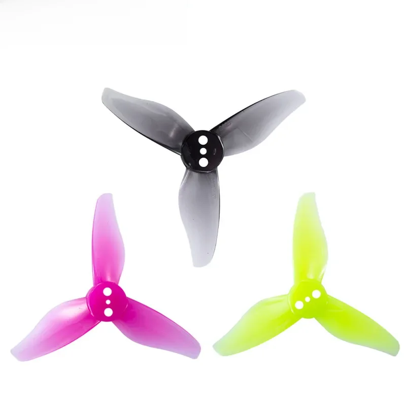 GEMFAN 2023 2x2.3x3 2 pouces 3 pales CW CCW hélice 3 trous 1.5mm diamètre du trou central pour Drones Freestyle de course RC FPV bricolage