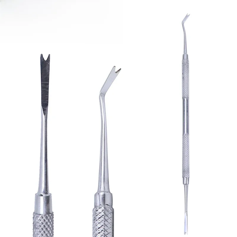 Dental Ended Ligature Director Ortodontyczny podwójnie zakrzywiony ze skalerem Drobne wąskie narzędzie dentystyczne — zdjęcie 2