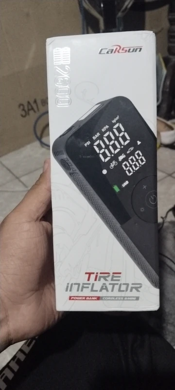 VanVolt AirGo™ Cordless Digital Tyre Inflator - Portable 150 PSI Air Pump photo review