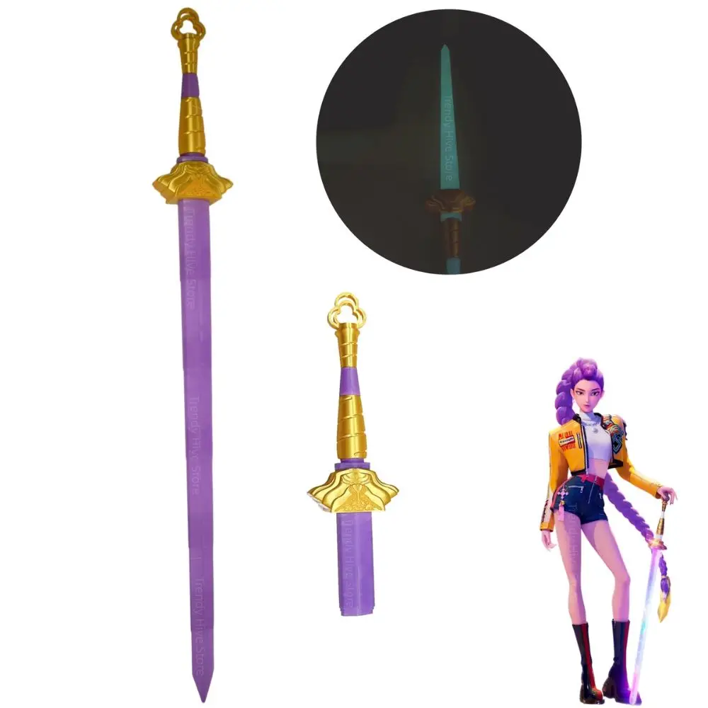 Kpop Rumi chasseurs de démons Cosplay épée lumières armes accessoires de jeu de rôle pour fille groupe idole Halloween carnaval accessoires de déguisement
