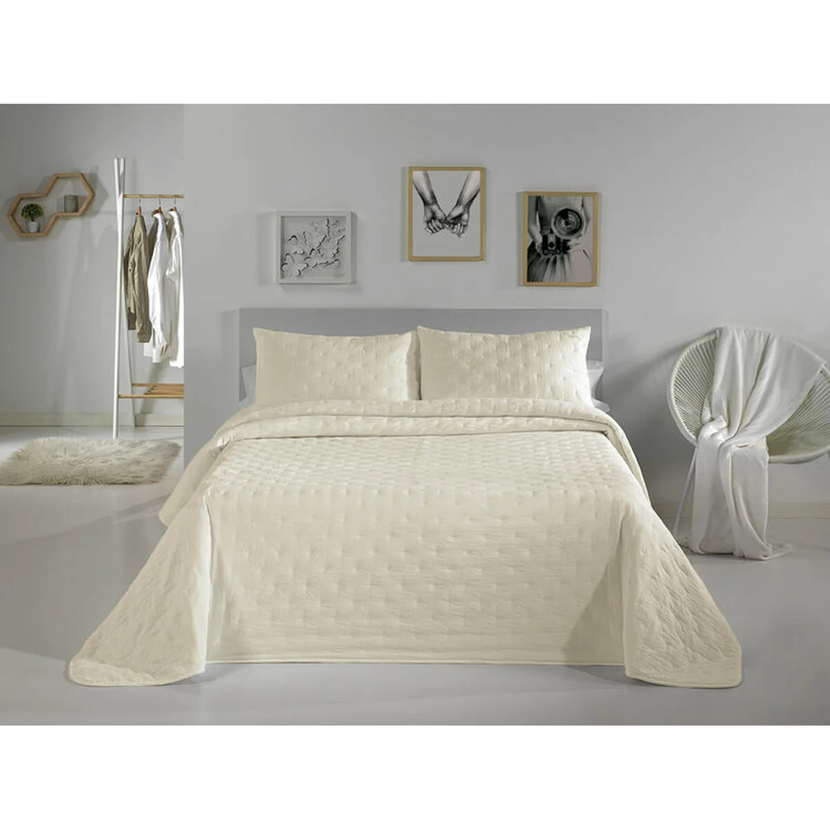 Bedspread (quilt) Soil Super king (3-delig)