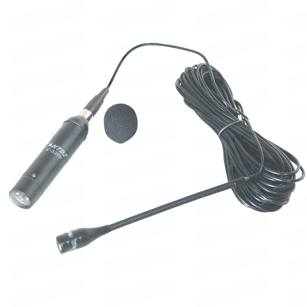 Cardioïde overhead hangende condensatormicrofoon voor koorpodium Drama Conferentie Lezing Toespraak Plafondarray Bedrade microfoon - afbeelding 2