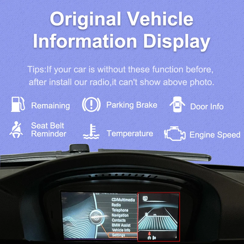 شاشة لمس أوتو توب 10.25 بوصة لاسلكية لنظام أندرويد لسيارات BMW X1 E84 2009-2015 CIC iDrive Airplay Mirror Link Headunit Audio #3