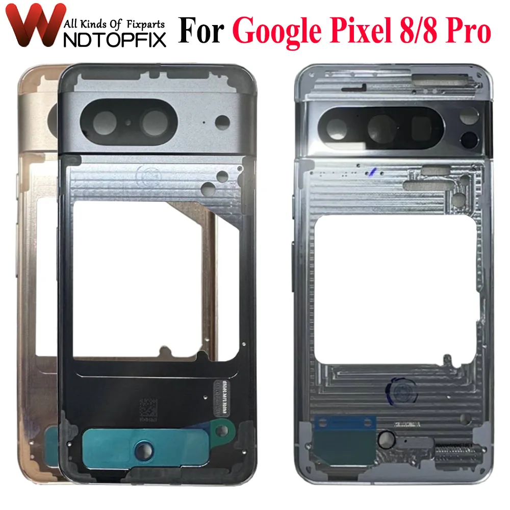 Housing Pixel 8 Pro Middle Frame LCD Bezel Plate Panel Chassis 6.2\