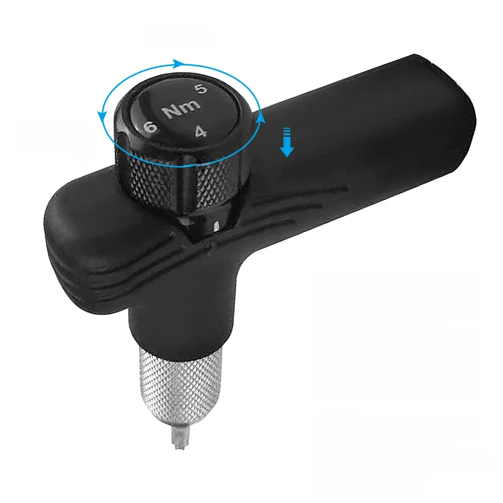 AliExpress NONE Adjustable Bike Torque Wrench 4/5/6Nm Torque T Wrench Portable Bicycle Maintenance Kit