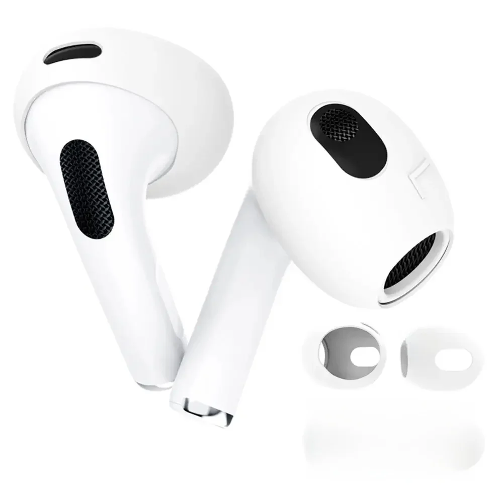 Couvercle d'oreille en silicone antidérapant souple pour AirPods 3, embouts de protection pour écouteurs, accessoires de remplacement pour écouteurs, 1 paire