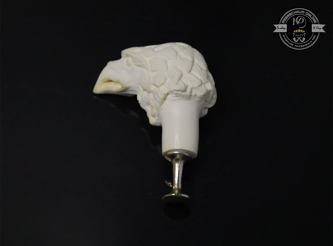 Handmade Block Meerschaum Eagle Tamper