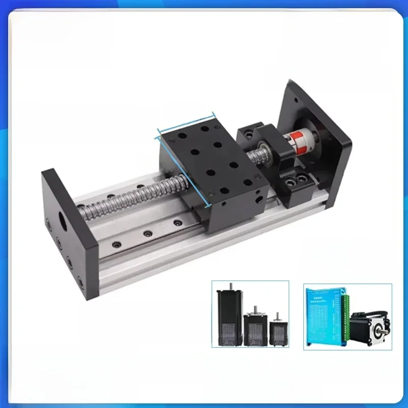 CNC Kogelomloopspindel Lineaire Railmotor Kit Schuiftafel SFU1605 Nema23 Motor Schuiftafel Lineaire Gids Podium XYZ As Bewegingsmodule - afbeelding 2