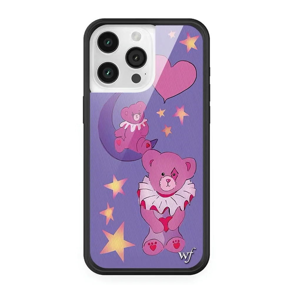 Wildflower ثلاثية الأبعاد WF الفطر أرنب جديد جراب هاتف آيفون 12 13 14 15 16 برو ماكس زائد INS غطاء الكرتون فراشة قزم ل 17 16 #5