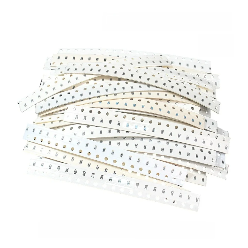 660 pièces 1206 1% résistance SMD 0805 0603 résistances Kit assorti 33 valeurs chacun 20 pièces 1R-1M 10K 100K 1K 100R ensemble de résistance