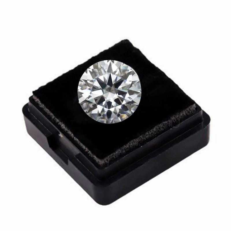 

Beautiful White Sapphire Round Cut 12.0mm 6.0ct Test Mohs Hardness Gems for Jewelry Making/Collection Gem Beads