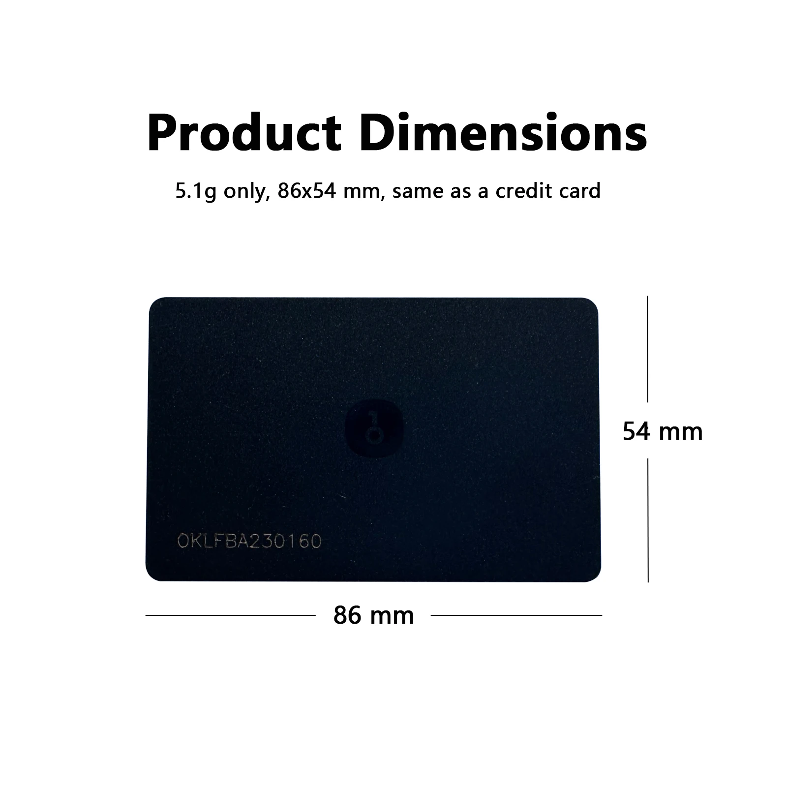 OneKey Lite Recovery Phrase Backup Card Portable NFC Private Key Cold Storage For Cryptocurrency Software Wallet