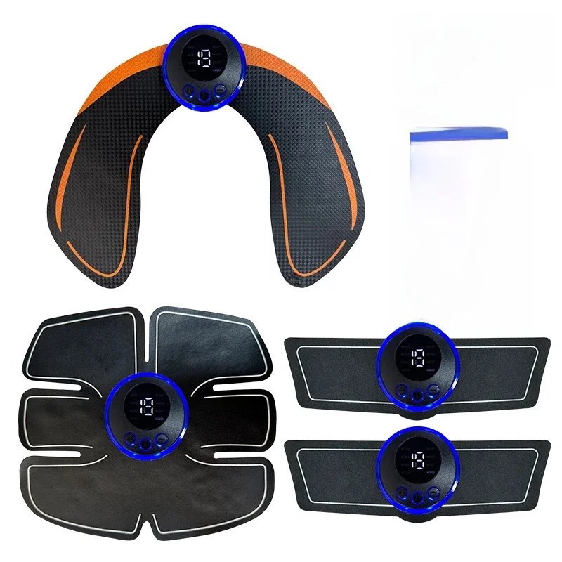 Stimulateur musculaire électrique, masseur, ventre, fesses, bras, jambes, cou, hanches, entraîneur, Toner musculaire, équipement d'entraînement physique
