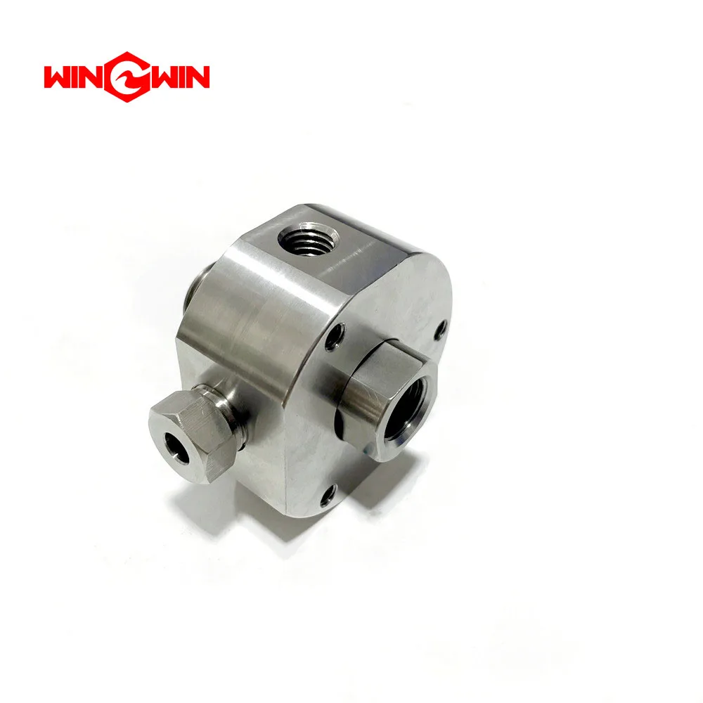 Waterjet Spare Parts WTJ-0000087-SKG(E)-1(1) On/Off Valve Assembly with Collar for LONGYAO Waterjet Cutting Head