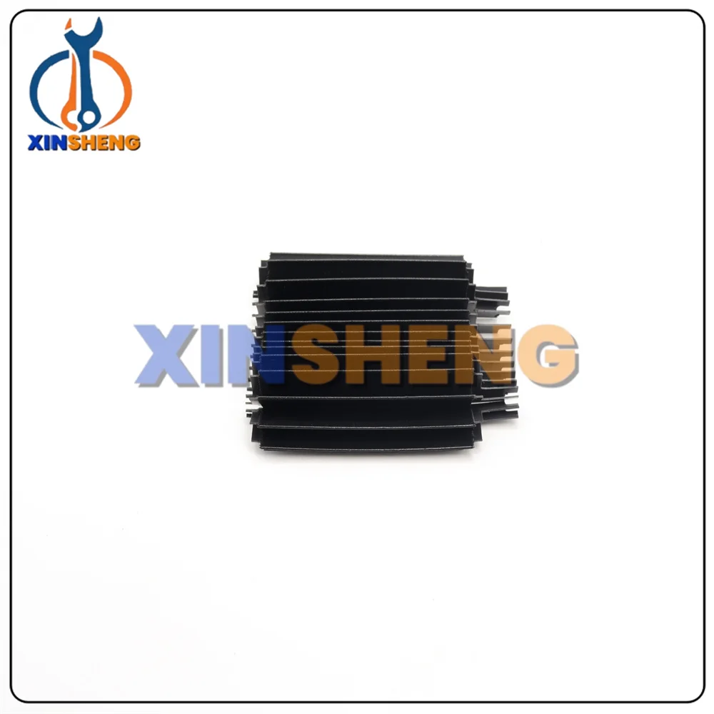 Best Quality Length 108MM F2.072.140 Black Cover Bellows For Heidelberg XL105 SX102 Sheet Alignment Printer Parts