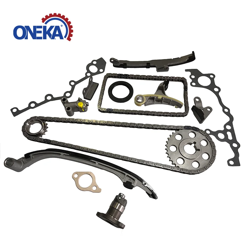 ONEKA Timing Chain Kit for 94-04 Toyota 4Runner Tacoma T100 2.7L L4 DOHC 3RZFE Guaranteed for 2 years/100,000 kilometres