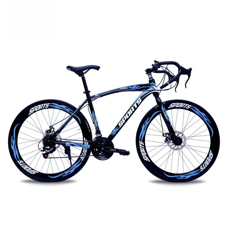 AliExpress Skig SKIG Road Bike Bike 700C Adult Variable Speed Bend Disc Brake City Race Men's And Women's Gift Bikes