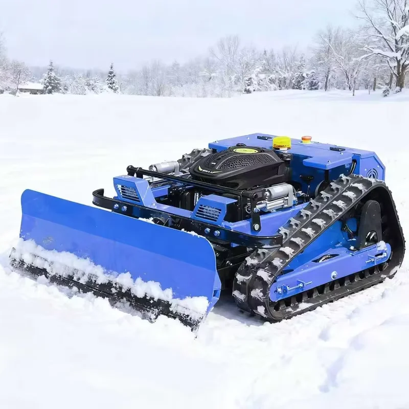 Customized Tracked Farm Lawn Mower All Terrain Remote Control Weeding Machine Multi-Mode Operation