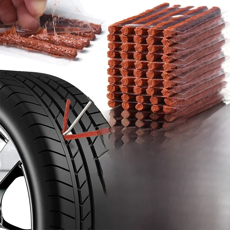 AliExpress DUTRIEUX 5pcs Car Tire Repair Strips Stiring Glue for Tyre Puncture Emergency Car Motorcycle Bike Tyre Tire Rubber Strips Repairing Tools