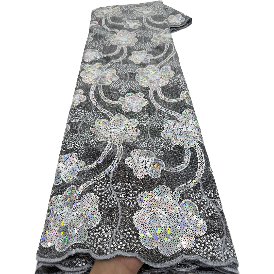 2026 New African Velvet Lace F - Velvet Fabric Embroidery 评论和价格