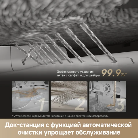 Робот-пылесос Dreame 500 Вт, беспроводной для сухой уборки — фото модели