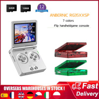 RG35XXSP Fold Handheld Game Consoles 3.5 Inch 640*480 IPS Screen 3300mAh Linux System HDMI-TV Output Retro Video Game Player