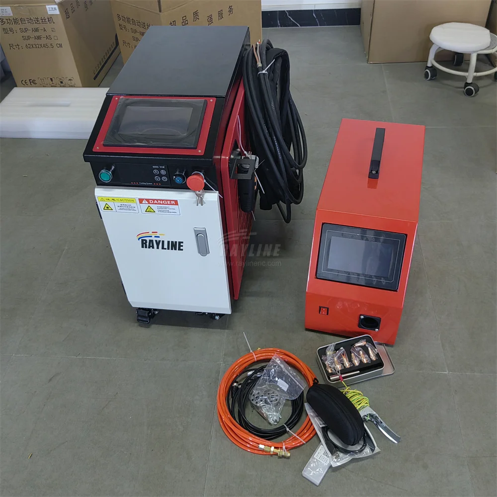 4 in 1 Portable Laser Welding Machine Handheld Lazer Welder Laser Cleaning Rust Removal Cleaner Cutting Welding Machine