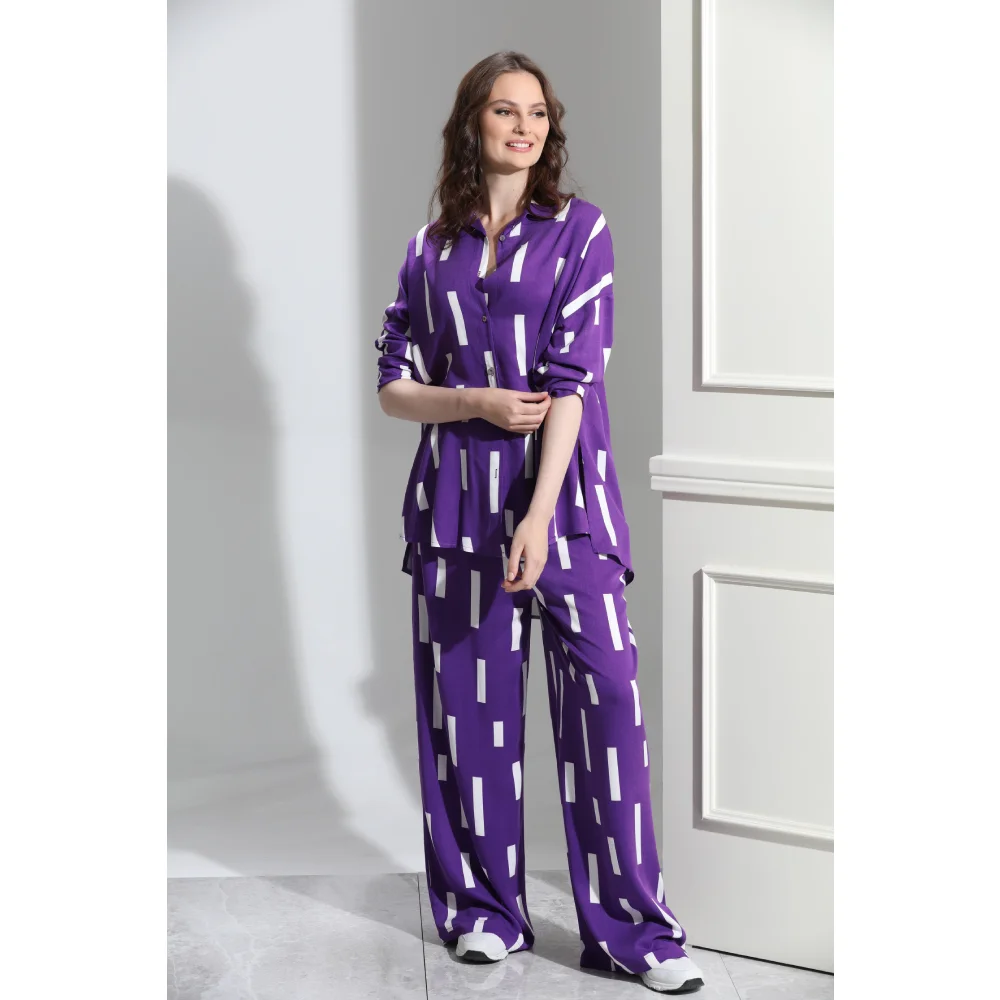 Daffic Suite for Women 2022 Comfortable fabric for Summer Wide Pants with Pockets