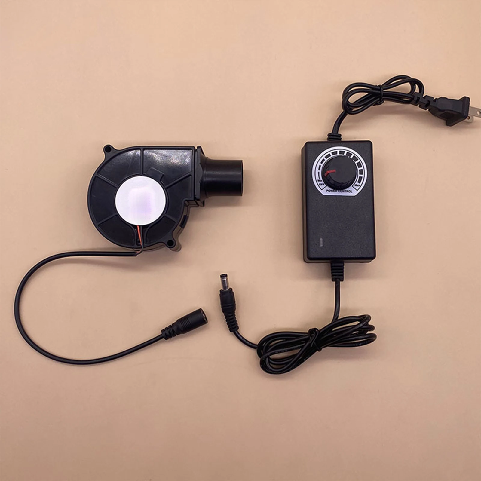 

12V BBQ Air Blower Smelting Metal Fan Outdoor Camping Fire Stove BBQ Air Blower with Governor for Barbecue Picnic Camping Fire