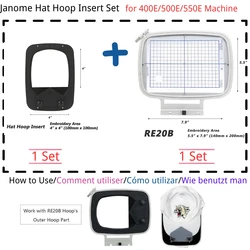 Sewtalent Embroidery Hat Hoop Frame dla Janome Memory Craft MC500E MC350E MC9500 Elna 820 830 mc 400c janome 550e 350e machine