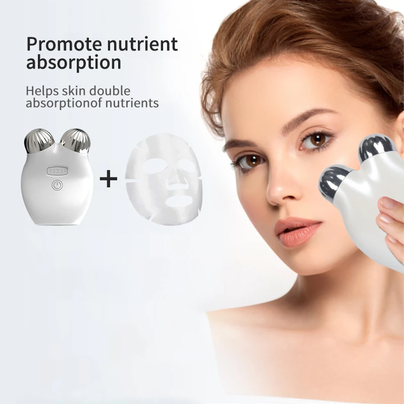 Masseur à microcourant pour l'éclairage de la peau et la promotion de la microcirculation, appareil de beauté à usage domestique, soins quotidiens, outil de Massage du visage