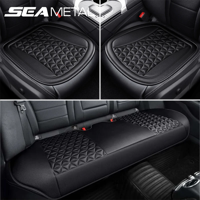 SEAMETAL 3D Car Seat Cushion Breathable Seat Cover Convex Design Heat Dissipation Seat Protector Anti Scratch Non-Slip Chair Mat 