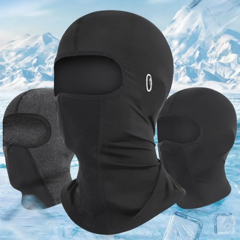 AliExpress Cycling Balaclava Cap Breathable Ice Silk Motorcycle Riding Sports Face Mask Neck Protection Unisex