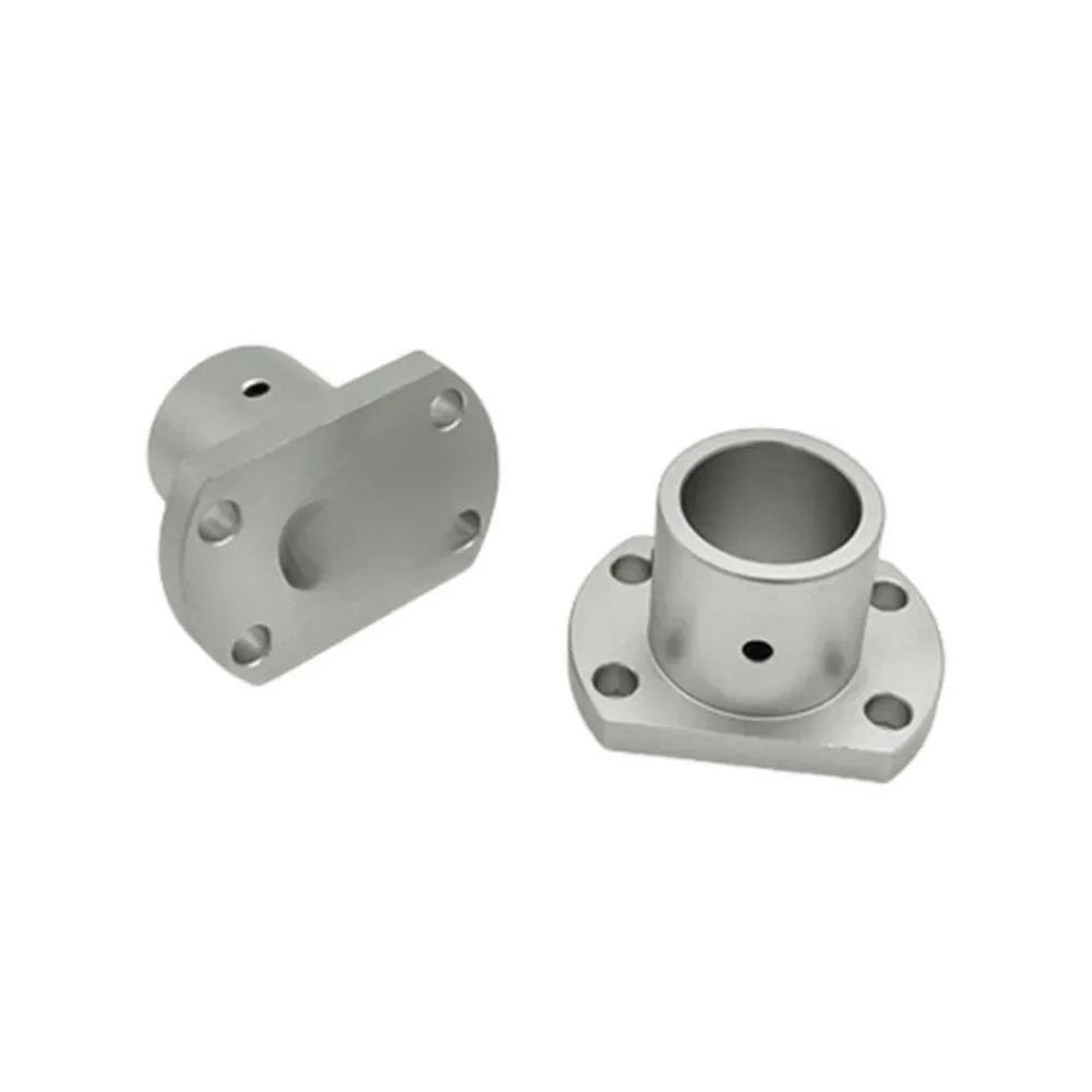 1 pièces arbre de guidage Double bride de coupe pince de fixation optique Support de broche Sthcb matériau en alliage d'aluminium